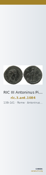 RIC III Antoninus Pius 1084 — CANOA