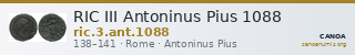 RIC III Antoninus Pius 1088 — CANOA