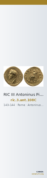 RIC III Antoninus Pius 108C — CANOA