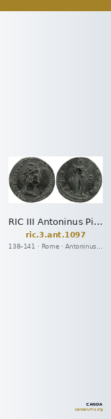 RIC III Antoninus Pius 1097 — CANOA