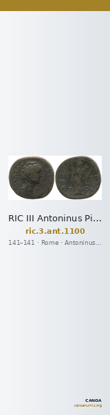 RIC III Antoninus Pius 1100 — CANOA