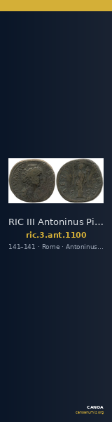 RIC III Antoninus Pius 1100 — CANOA