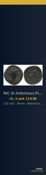 RIC III Antoninus Pius 1103B — CANOA