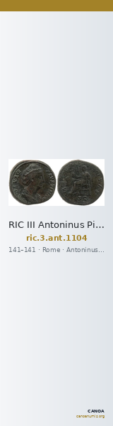 RIC III Antoninus Pius 1104 — CANOA