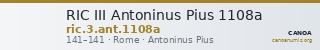 RIC III Antoninus Pius 1108a — CANOA