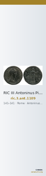 RIC III Antoninus Pius 1109 — CANOA