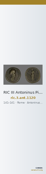 RIC III Antoninus Pius 1120 — CANOA