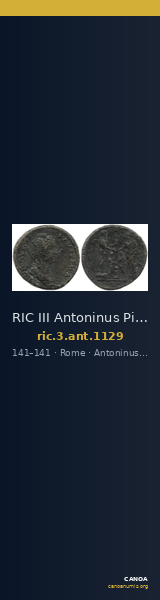 RIC III Antoninus Pius 1129 — CANOA
