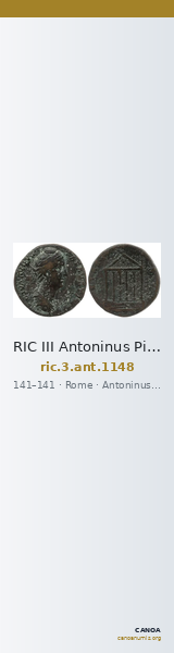 RIC III Antoninus Pius 1148 — CANOA
