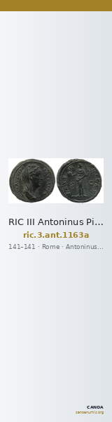 RIC III Antoninus Pius 1163a — CANOA