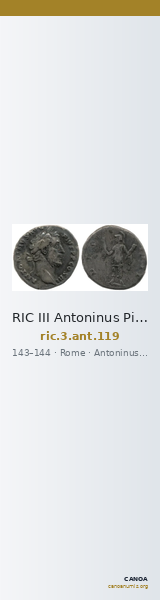 RIC III Antoninus Pius 119 — CANOA