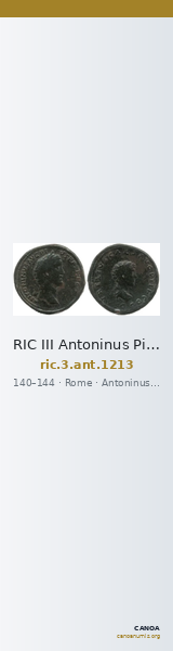 RIC III Antoninus Pius 1213 — CANOA