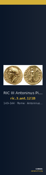 RIC III Antoninus Pius 121B — CANOA