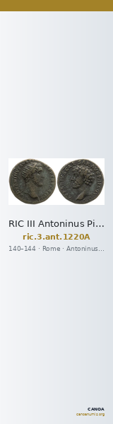 RIC III Antoninus Pius 1220A — CANOA