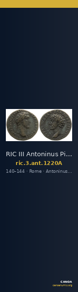 RIC III Antoninus Pius 1220A — CANOA