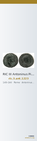 RIC III Antoninus Pius 1223 — CANOA
