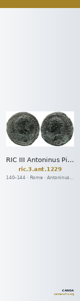 RIC III Antoninus Pius 1229 — CANOA