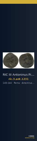 RIC III Antoninus Pius 1231 — CANOA