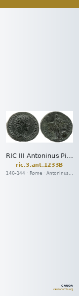 RIC III Antoninus Pius 1233B — CANOA
