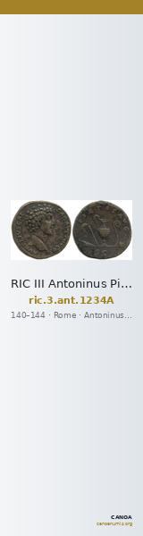 RIC III Antoninus Pius 1234A — CANOA