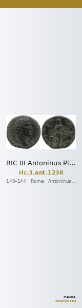 RIC III Antoninus Pius 1238 — CANOA