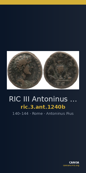 RIC III Antoninus Pius 1240b — CANOA
