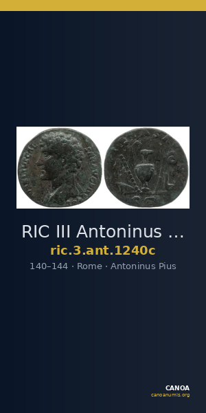 RIC III Antoninus Pius 1240c — CANOA