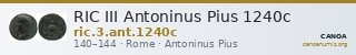 RIC III Antoninus Pius 1240c — CANOA