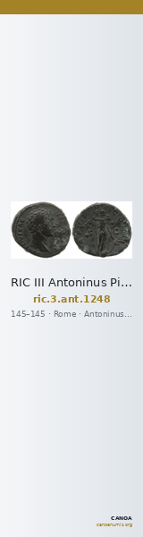 RIC III Antoninus Pius 1248 — CANOA