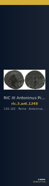 RIC III Antoninus Pius 1248 — CANOA