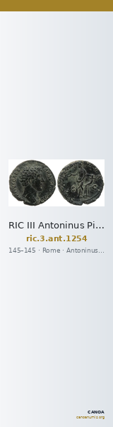 RIC III Antoninus Pius 1254 — CANOA