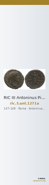 RIC III Antoninus Pius 1271a — CANOA