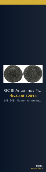 RIC III Antoninus Pius 1284a — CANOA