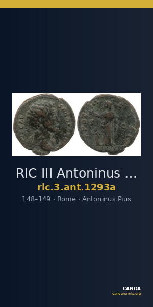 RIC III Antoninus Pius 1293a — CANOA