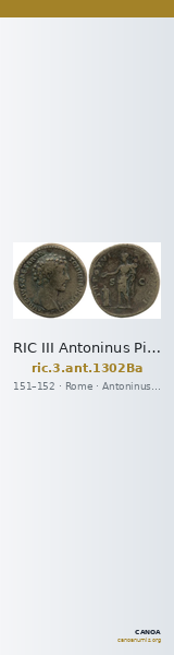 RIC III Antoninus Pius 1302Ba — CANOA