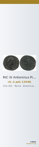 RIC III Antoninus Pius 1304A — CANOA
