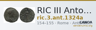 RIC III Antoninus Pius 1324a — CANOA