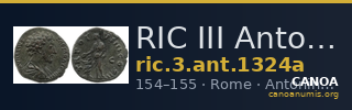 RIC III Antoninus Pius 1324a — CANOA
