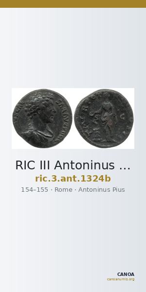 RIC III Antoninus Pius 1324b — CANOA