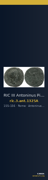RIC III Antoninus Pius 1325A — CANOA