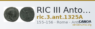 RIC III Antoninus Pius 1325A — CANOA