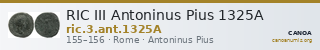 RIC III Antoninus Pius 1325A — CANOA