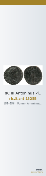 RIC III Antoninus Pius 1325B — CANOA