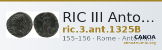 RIC III Antoninus Pius 1325B — CANOA