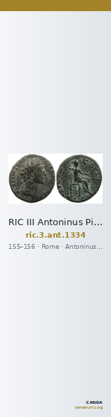 RIC III Antoninus Pius 1334 — CANOA