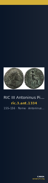 RIC III Antoninus Pius 1334 — CANOA
