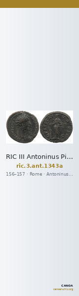 RIC III Antoninus Pius 1343a — CANOA