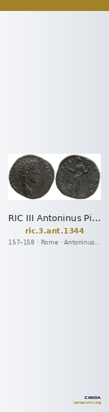 RIC III Antoninus Pius 1344 — CANOA