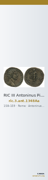 RIC III Antoninus Pius 1348Aa — CANOA