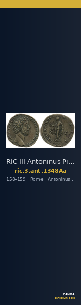 RIC III Antoninus Pius 1348Aa — CANOA